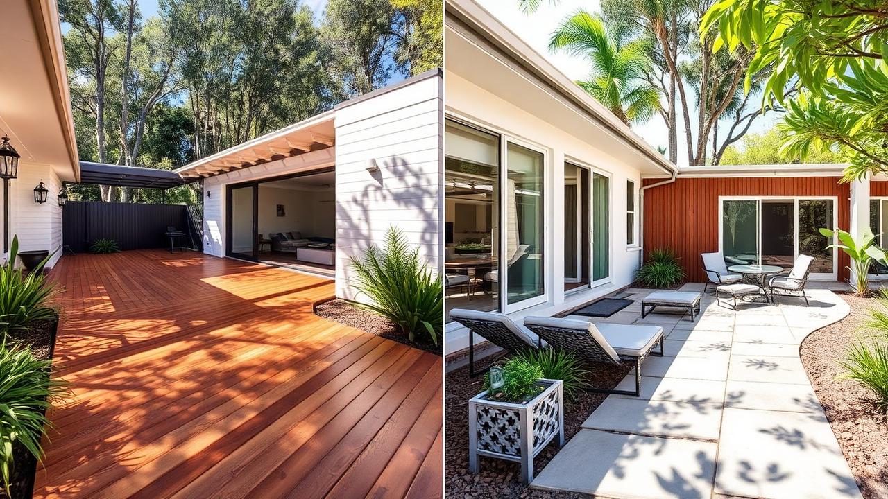 Deck vs Patio: What Adds More Value to an Australian Home?