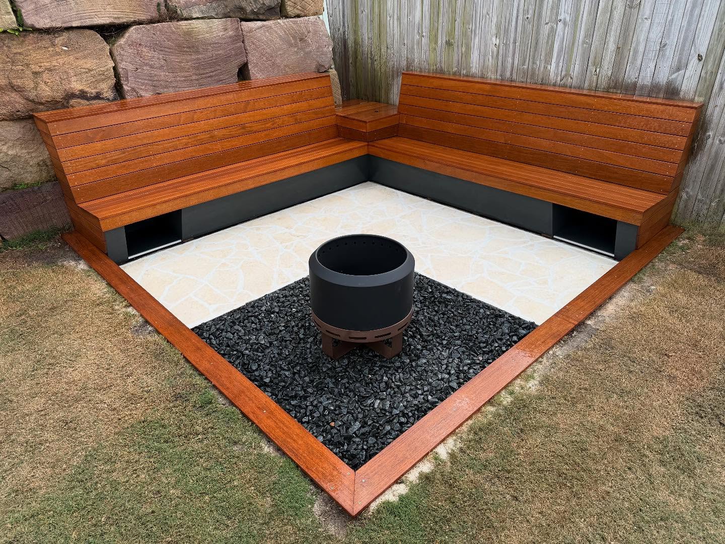Sunshine Coast Firepit Lounge