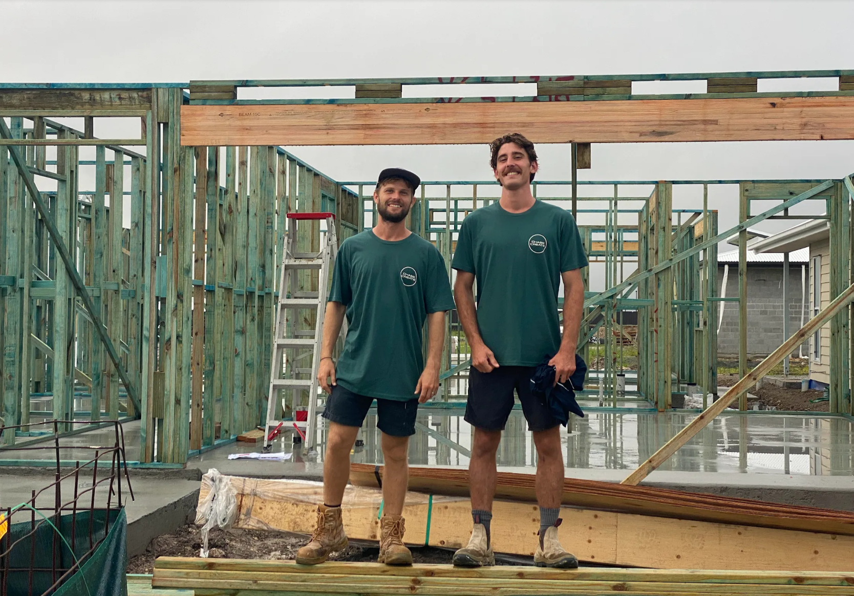 The Chase Create team on site